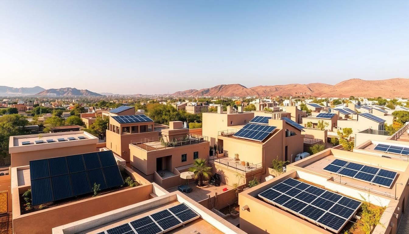 Beautiful view of Solar Rooftops For Homes